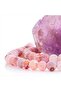 Shopilke 8 mm Matte (181259) Agate Stone-Orange - 3