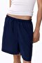 Linen-blend drawstring shorts - 4