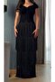 Fringe layered evening dress - 3