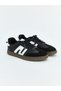 Lcw Steps Black Suede Look Girls' Sports Shoes