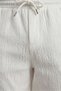 Men's short sleeve shirt & shorts set - crinkle fabric - 7