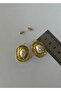 Steel Earrings with Pearls 2.50 cm - 2