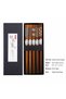 5 Pairs of Wooden 22.5cm Chopsticks Set with Gift Box Japanese Chinese Korean Sushi Chopstick - 5