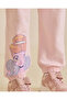 Girls Pink Cinderella Glitter Wide Leg Track Pants - 5