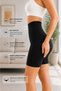 Women's Black Laser Cut Non-Marking Gathering Ghost Long Seamless Shaping Normal Waist Corset - 2