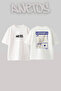 Eminem Slim Shady_19 Design Printed Oversize White T-Shirt