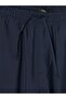 Xside Navy Blue Relax Fit Linen Look Men's Trousers - 2