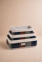 3-Piece Rectangular Multi-Purpose Bathroom Kitchen Makeup Accessory Organizer, Multi-Purpose Organizer