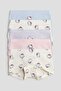 5-pack printed cotton boxer briefs