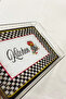 Patterned Plexiglass Tray for Serving and Presenting with Transparent Handles 35cm X 25 cm - 3