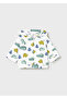 Baby Boy 3-Piece Printed Tracksuit Set Green 1893 - 2