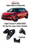 Connection Repair Adjustment Set for Opel Corsa F Front Left Headlight - Bracket