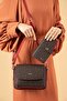 Medium Size 3 Compartments Two Straps Women's Shoulder Bag and Wallet Combination 21 x 16 cm Mds20101-09 - 2