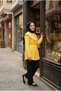 Women's Baby Collar Lace Detailed Lace-Up Shirt Tunic