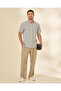 Men Navy Striped Short Sleeve Shirt - 5