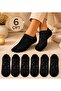 Women's Black 6-Piece Socks, Thin, Premium Quality - 2