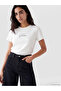Esvab • Modern & Distinctive Zero Roba Collar Printed Women's T-Shirt