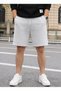 2-Piece Shorts Men's (Black-Grey) Basic Summer Shorts Set - Available in Black and Grey - Comfortable Fit Above the Knee - 5