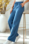 Modal Elastic Waist Trousers S2382 Indigo