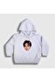 Unisex Kids White Seonghyeon V2 K-Pop Cortis Hooded Sweatshirt 614043Tt