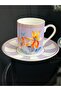 Acar Bruna 6-Person Porcelain Coffee Cup Set - 2