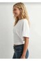 Waist-Fitted Wide-Sleeved Natural Blouse - 4