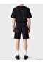 Trendlucky Relax Fit Embroidered Men's Shorts with Difference - 4