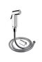 Chrome Plated Wall Mount Dual Function Bidet Sprayer Handheld Bidet Shattaf Toilet Spray with 1.2m Hose and Holder for Toilet - 6