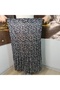 Jersey Fabric Floral Bohemian, Long Skirt, Elastic Waist, 3-Layer Ruffle Mevlana - 7
