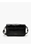 Textured Crossbody Bag with Adjustable Strap - 5