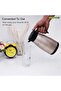 1200ml Stainless Steel Coffee Pot Vaccum Flask Multicolour Assorted SS304 Grade Assorted Colour and Design - 6
