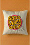 غطاء وسادة بتصميم منقوش من Good Vibes