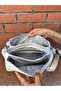 Women's Scarf Detailed Large Volume Soft Leather Stylishly Designed Hand and Shoulder Bag Shoulder Bag - 7