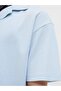 Blue Striped Men's T-Shirt 12285711 - 5
