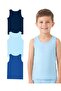 Boy's Organic Cotton 3-Piece Undershirt