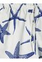 Lcw Swimwear Navy Blue Short Sea Star Patterned Men's Swim Shorts - 7