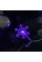 Snow Flake String Light 3Mtr (Blue) - 2