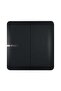 10A 2 Gang 2 Way Switch, Polypropylene, Piano Black, L 3 X W 3 Cm