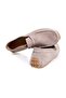 Mink Color Laceless Genuine Leather Men's Shoes - 2