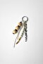 Natural Love Wood Charm Bag Accessory & Keychain - 3