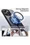 360 Degree Rotatable Ring Case for iPhone 16 Pro Max 6.9-Inch with Camera Control Button, - 4
