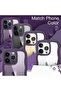 URBANNX Wavy Case for iPhone 14 Pro, Deep Purple | Cute Wavy Design, Shockproof Protection, - 7