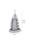 Dubai Sailing Hotel modeling aromatherapy stove Arab characteristic ornaments Burj Al Arab creative desktop decoration aromatherapy stove hand gift Middle East tourist souvenir home. - 3