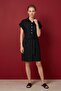 My Fashion Cotton Poplin Mini Shirt Dress - 2