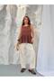 Premium Cotton Modal Loose-Fit Blouse with Flywheel Detail - 4