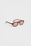 Elara Ver2 Women's Sunglasses with Uv400 Protection Lightweight Black Frame Light Color Glass Popular - 6