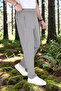 Sports Sweatpants Summer Thin Parachute Fabric Elastic Waistband (Dark Grey) - 2