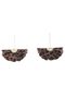 Small Flower Earrings - Leopard