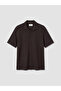 Özmarka New Season Brown Regular Fit Men's Shirt - 5