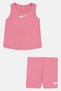 Toddlers Girl 2 Pieces Sleeveless Outdoor Top And Shorts Set, Pink - 2